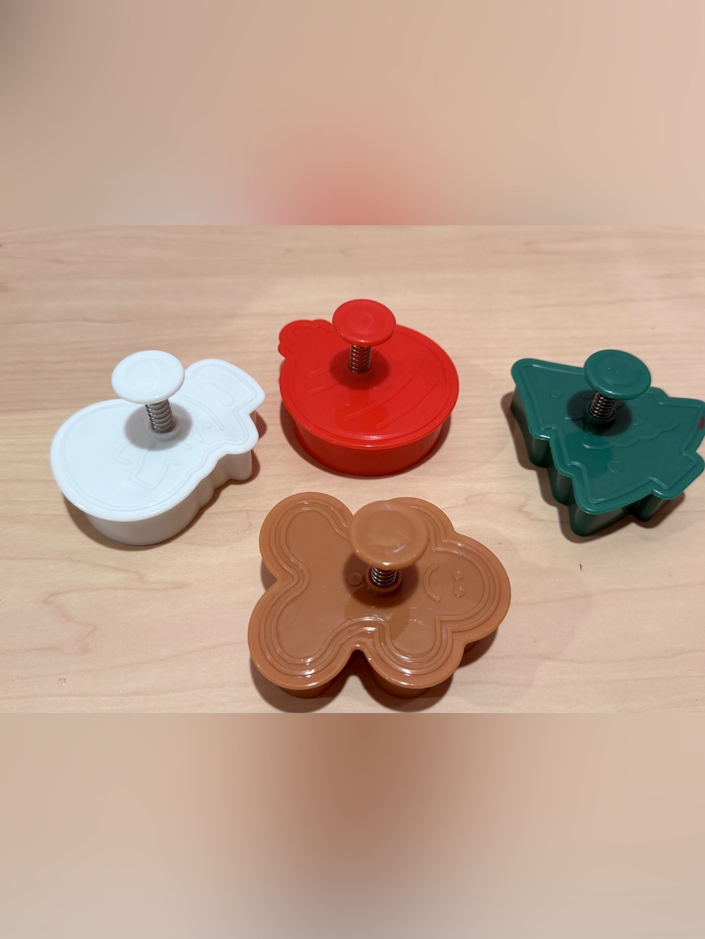 Kids Cookie Cutter Push Molds set